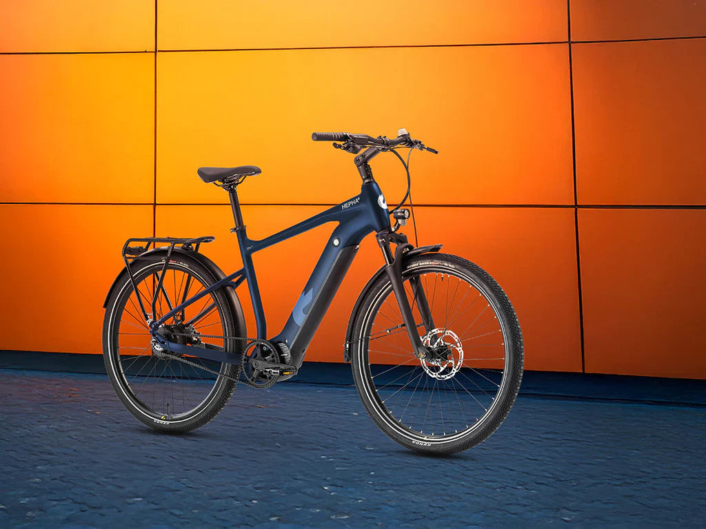 Hepha City 7 Ultra (mit Gurten und Halterung)