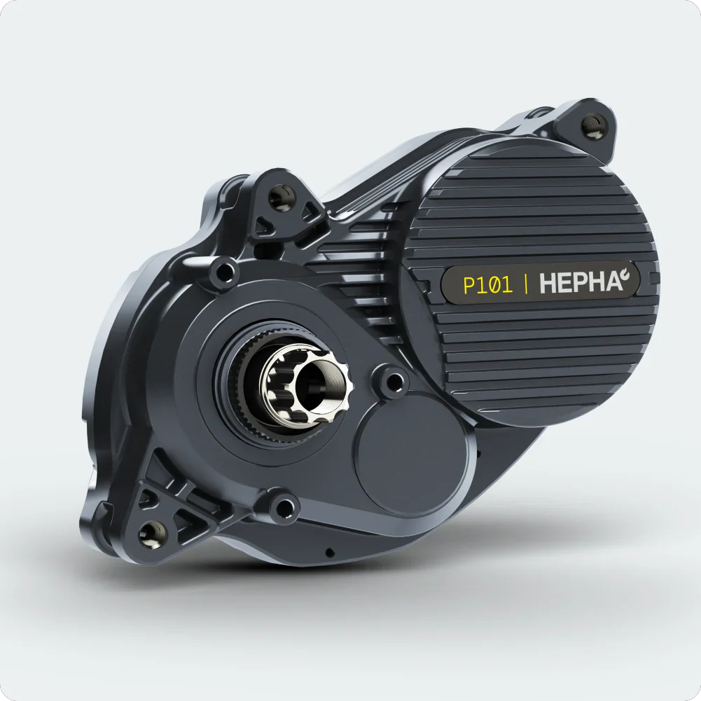 Hepha City 7 Ultra (mit Gurten und Halterung)