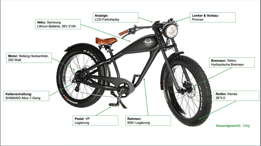 MC E-Bike - E-CoffeeCruiser